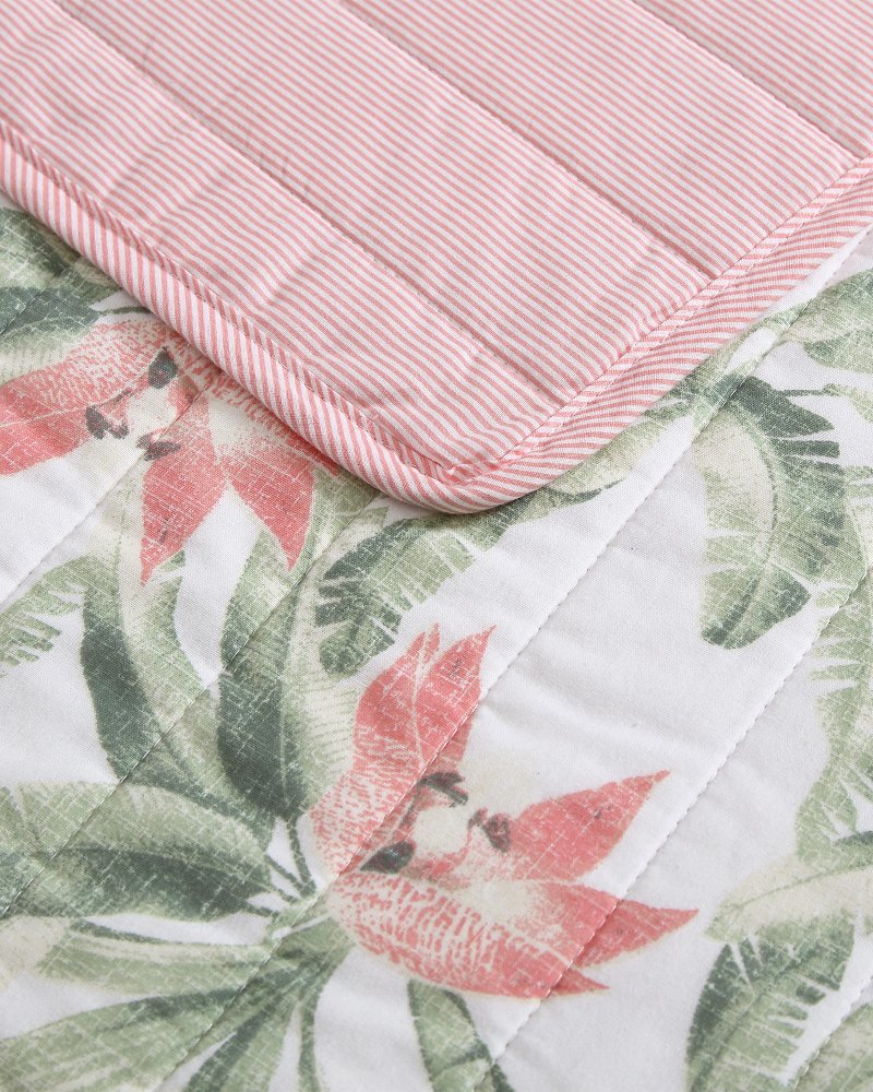 Tommy Bahama Sale - Acapulco Palms Reversible 2-Piece Twin Quilt Set