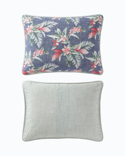Tommy Bahama Featured - Floral Enchantment Reversible 3-Piece Full/Queen Quilt Set