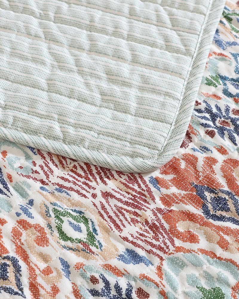 Tommy Bahama Best Seller - Ikat Tropics Reversible 3-Piece King Quilt Set