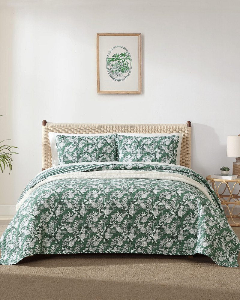 Tommy Bahama Trending - Pineapple Venture 3-Piece King Quilt Set