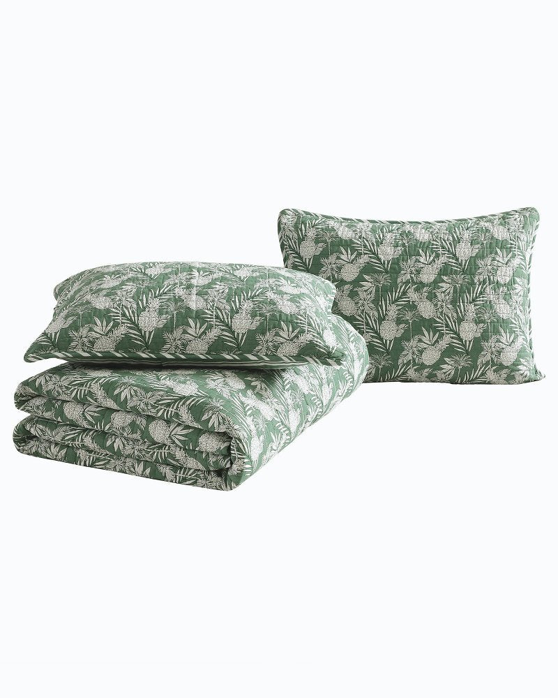 Tommy Bahama Trending - Pineapple Venture 3-Piece King Quilt Set