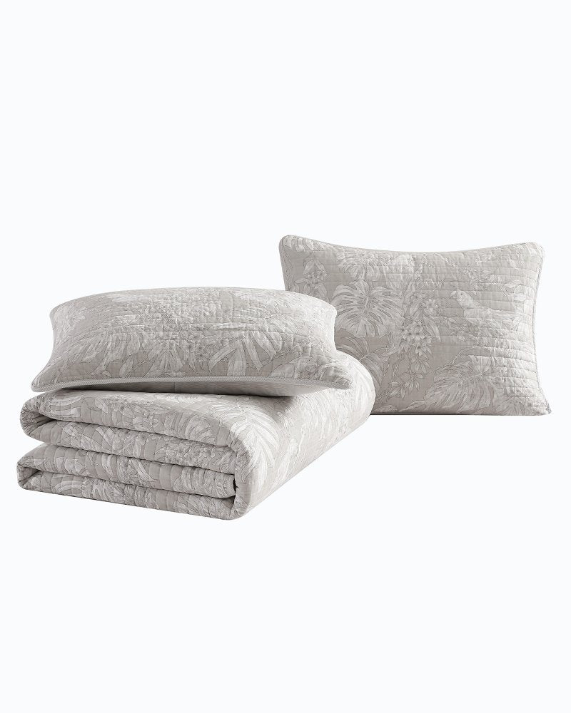 Tommy Bahama Value - Jungle Toile Reversible 3-Piece Full/Queen Quilt Set