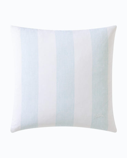 Tommy Bahama Classic - Awning Stripe Blue Decorative Pillow