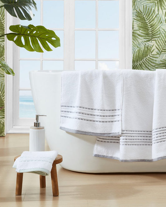Tommy Bahama Sale - Cliff Side Grey 3-Piece Towel Set