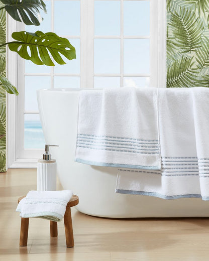 Tommy Bahama Top Pick - Cliff Side Blue 3-Piece Towel Set