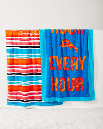 Tommy Bahama Discount - Cape Coral & Happy Hour Beach Towels — Set of 2