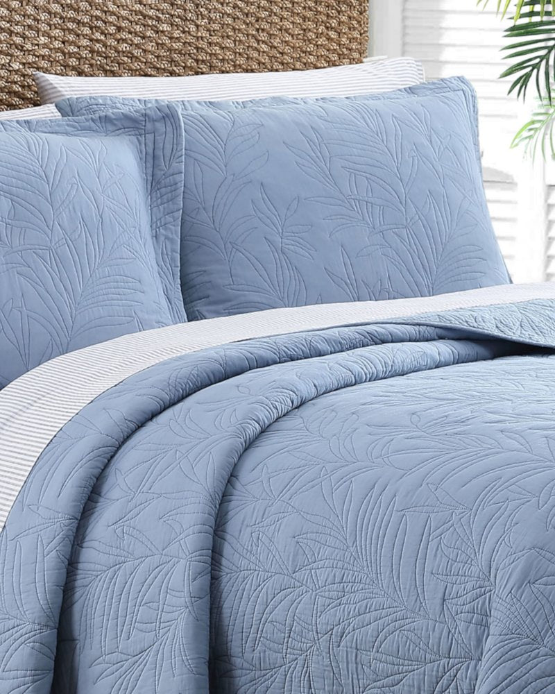 Tommy Bahama Trusted - Solid Costa Sera Twin Quilt