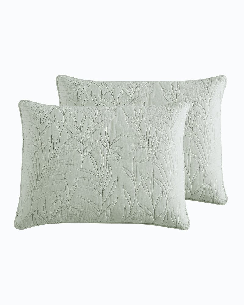 Tommy Bahama Value - Solid Costa Sera 2-Piece King Quilted Sham Set