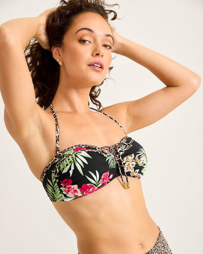 Tommy Bahama Value - Lily Cat Bandeau Bikini Top