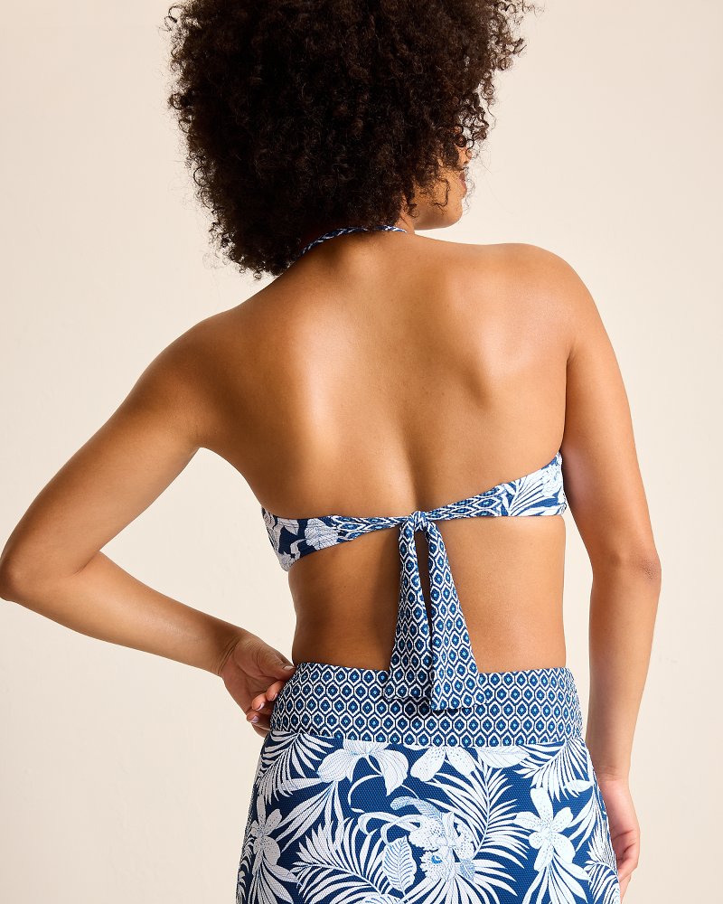 Tommy Bahama Top Pick - Island Cays Blooms Bandeau Bikini Top