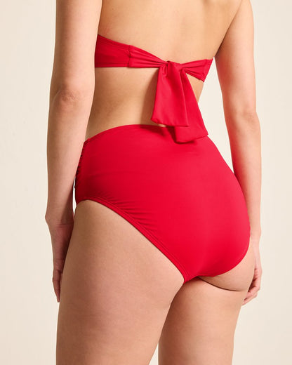 Tommy Bahama New - Pearl High-Waist Bikini Bottoms