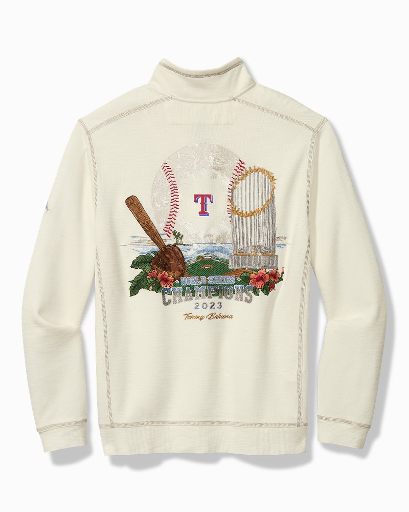 Tommy Bahama Trusted - 2023 MLB® World Series™ Tobago Bay Half-Zip Sweatshirt