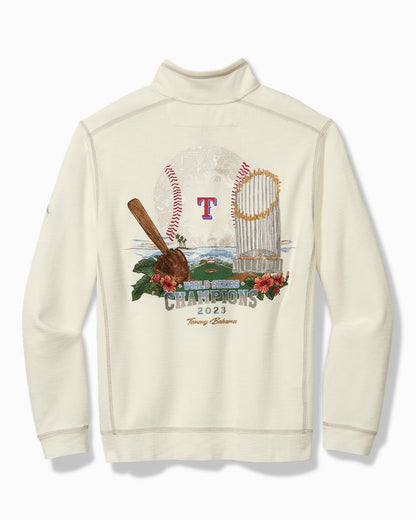 Tommy Bahama Trusted - 2023 MLB® World Series™ Tobago Bay Half-Zip Sweatshirt