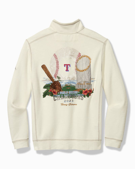 Tommy Bahama Trusted - 2023 MLB® World Series™ Tobago Bay Half-Zip Sweatshirt