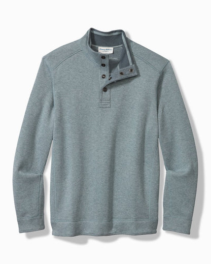 Tommy Bahama Classic - Flip Coast Reversible Snap Mock Sweatshirt