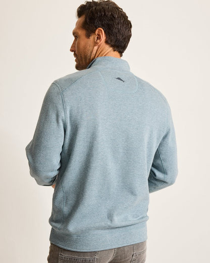 Tommy Bahama Classic - Flip Coast Reversible Snap Mock Sweatshirt