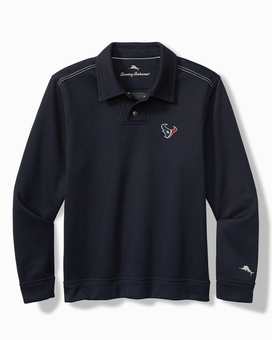 Tommy Bahama Latest - NFL Endzoner Long-Sleeve Snap Polo