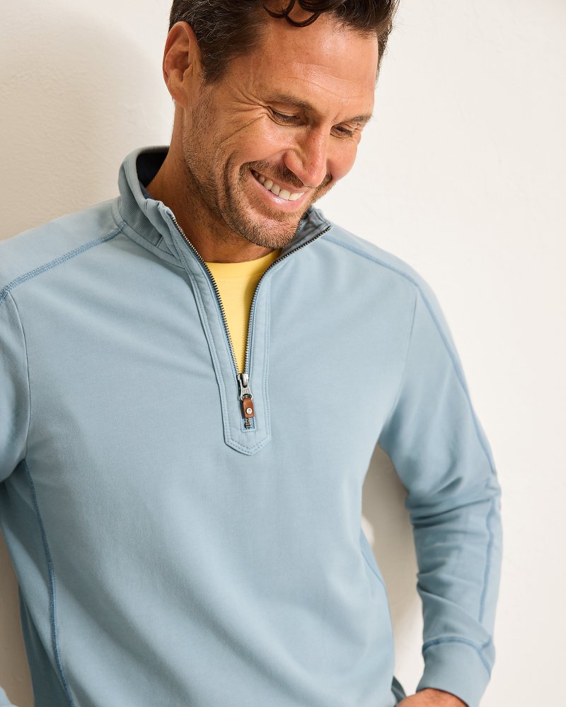 Tommy Bahama Customer Favorite - Ben & Terry Half-Zip Sweatshirt
