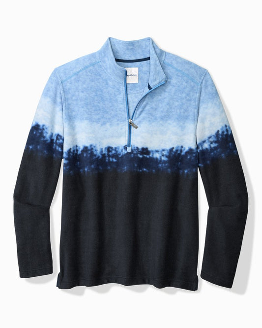 Tommy Bahama Classic - Azul Tides Ombré Half-Zip Sweatshirt