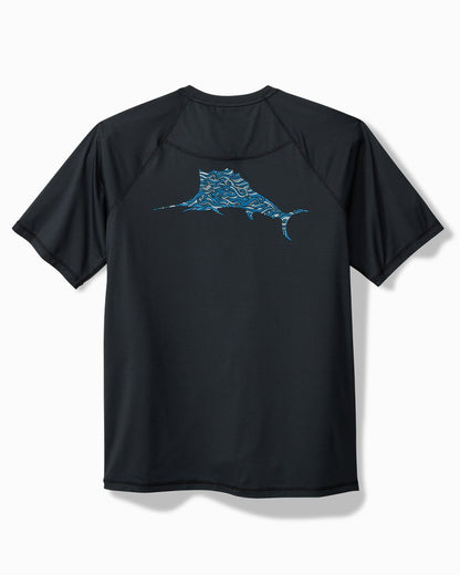 Tommy Bahama Classic - Chill Time Surf IslandZone® Short-Sleeve Rash Guard