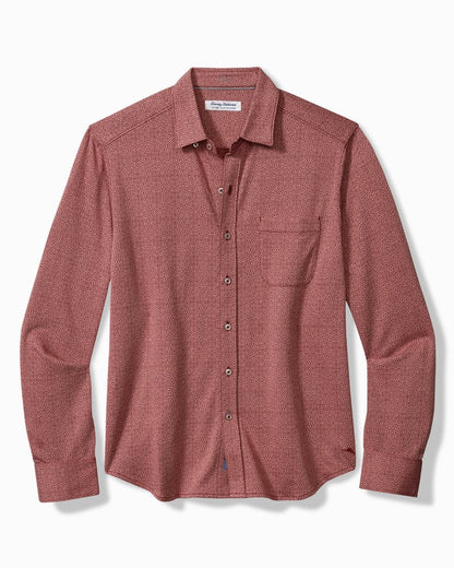 Tommy Bahama Best Price - San Lucio Diamond Isles Knit Stretch Shirt