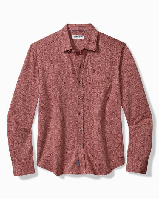 Tommy Bahama Best Price - San Lucio Diamond Isles Knit Stretch Shirt