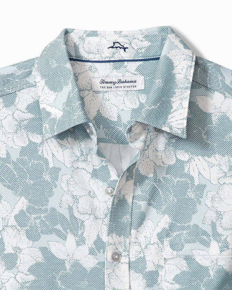 Tommy Bahama Featured - San Lucio Cali Blooms Knit Stretch Shirt