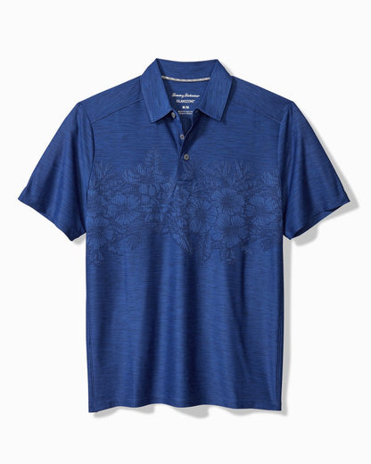 Tommy Bahama Hot Sale - Palm Coast Hibiscus Border IslandZone® Polo