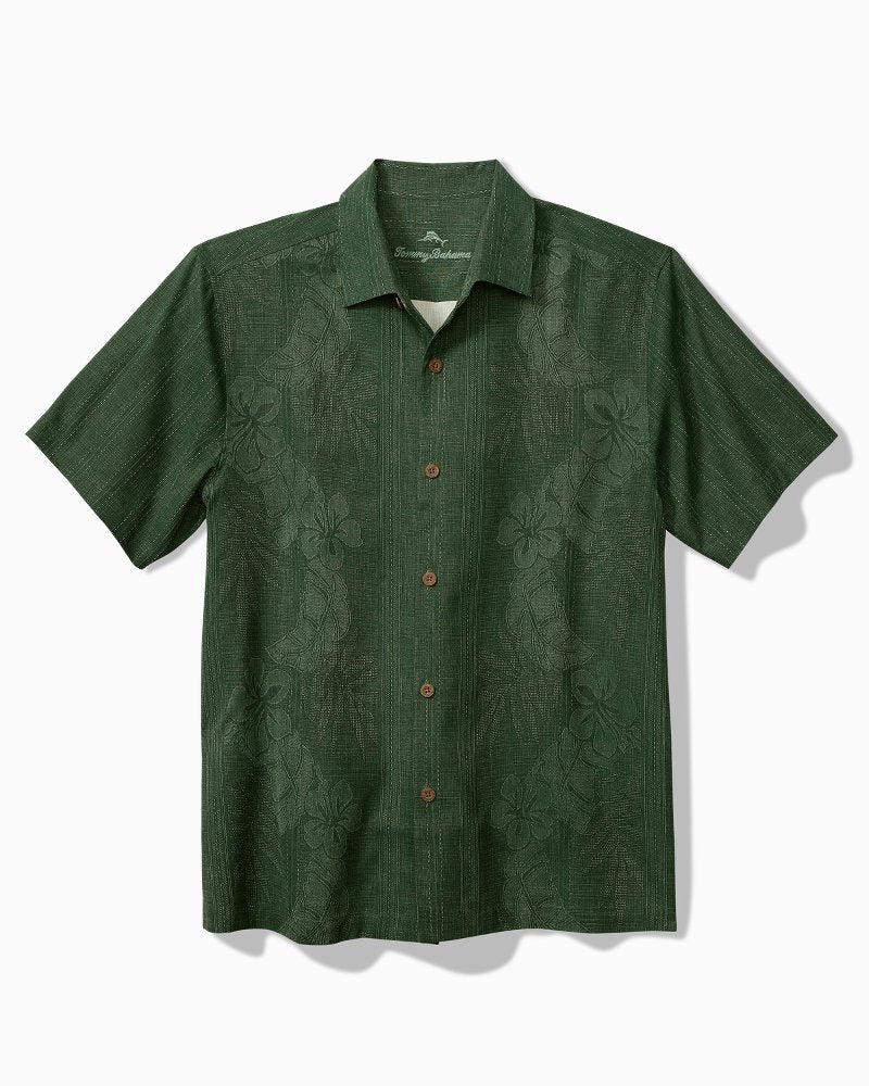 Tommy Bahama Latest - Bali Border Silk Camp Shirt