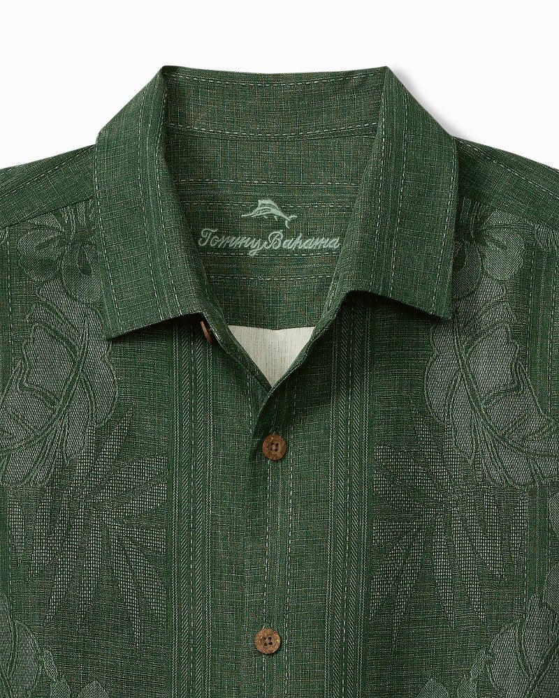 Tommy Bahama Latest - Bali Border Silk Camp Shirt