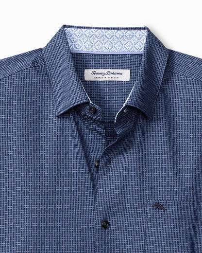 Tommy Bahama Trusted - Sarasota Stretch Ventura Isles IslandZone® Stripe Shirt