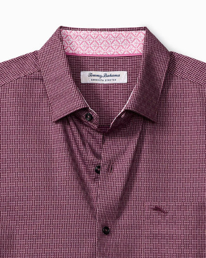 Tommy Bahama Hot Sale - Sarasota Stretch Ventura Isles IslandZone® Stripe Shirt