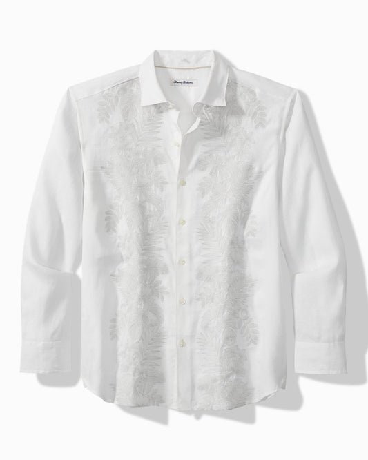 Tommy Bahama Hot Sale - Down the Isle Long-Sleeve Linen Shirt