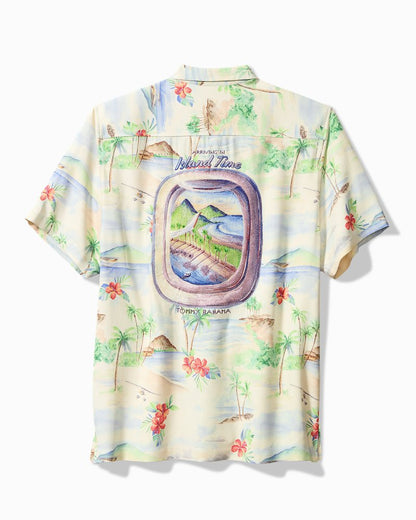 Tommy Bahama Quality - Collector's Series '24 Arriving in Island Time Silk Camp Shirt