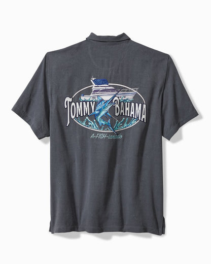 Tommy Bahama Hot Sale - A-fish-ianado Silk Camp Shirt