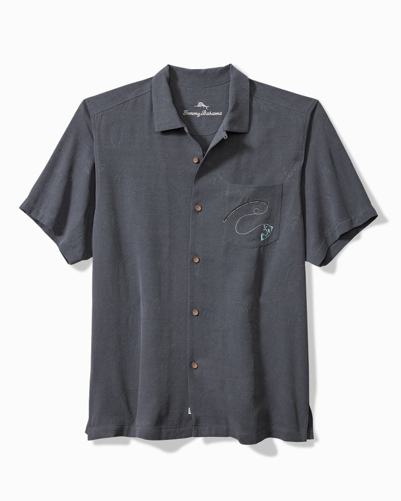 Tommy Bahama Hot Sale - A-fish-ianado Silk Camp Shirt