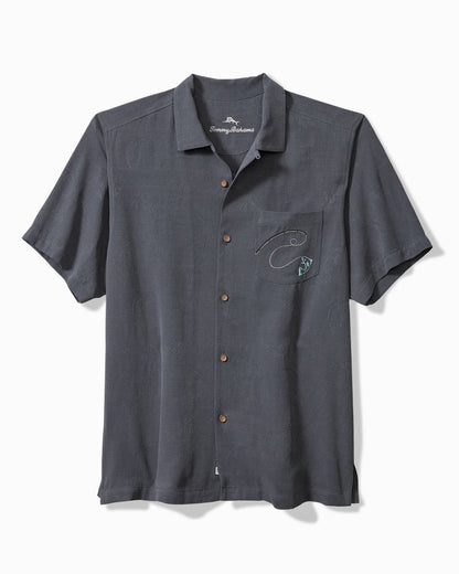 Tommy Bahama Hot Sale - A-fish-ianado Silk Camp Shirt
