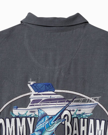 Tommy Bahama Hot Sale - A-fish-ianado Silk Camp Shirt