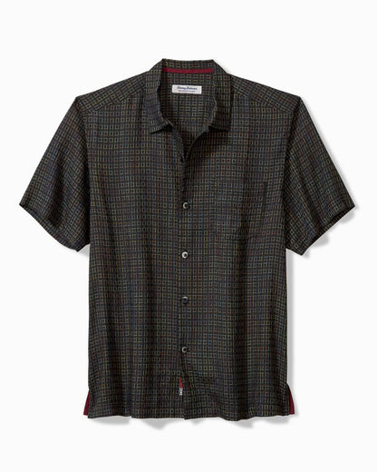Tommy Bahama Smart Buy - Coconut Point Prismatic Check IslandZone® Camp Shirt