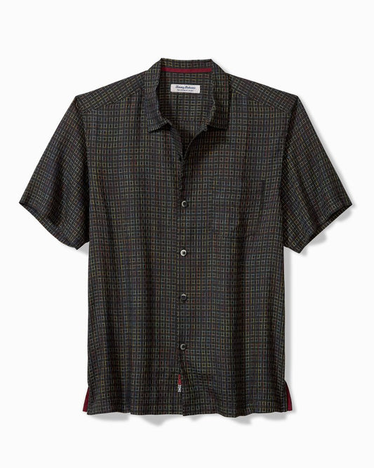 Tommy Bahama Smart Buy - Coconut Point Prismatic Check IslandZone® Camp Shirt