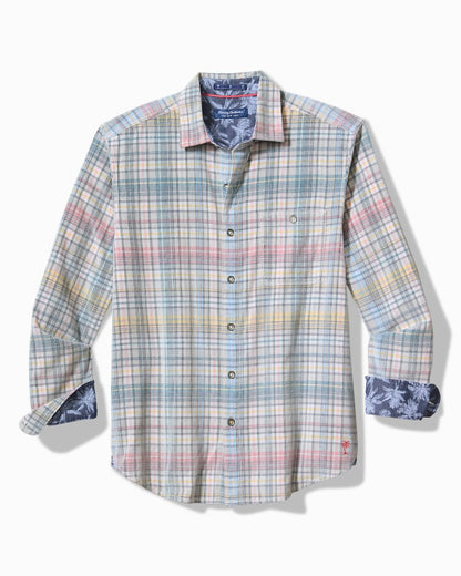 Tommy Bahama Classic - Coastline Cord Stretch Harbor Check Shirt