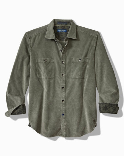 Tommy Bahama Best Price - Coastline Cord Stretch Sun Fade Double-Pocket Shirt