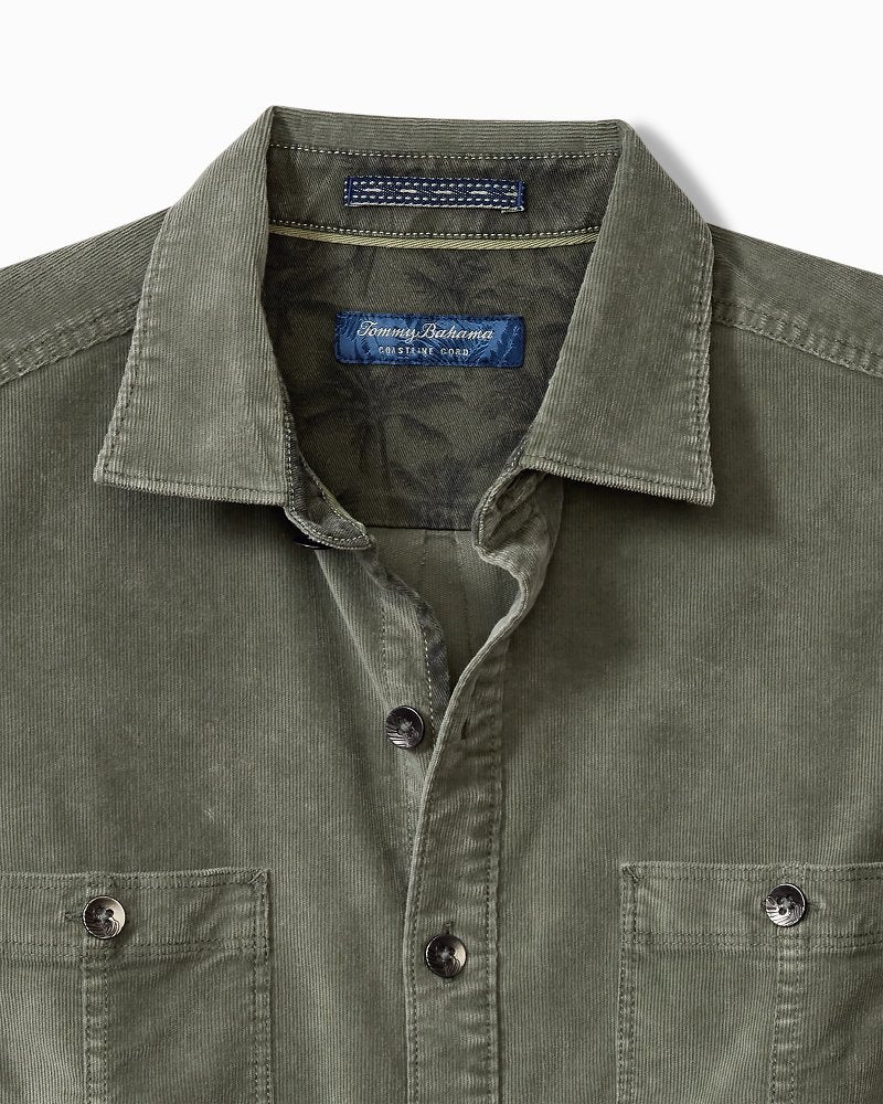 Tommy Bahama Best Price - Coastline Cord Stretch Sun Fade Double-Pocket Shirt
