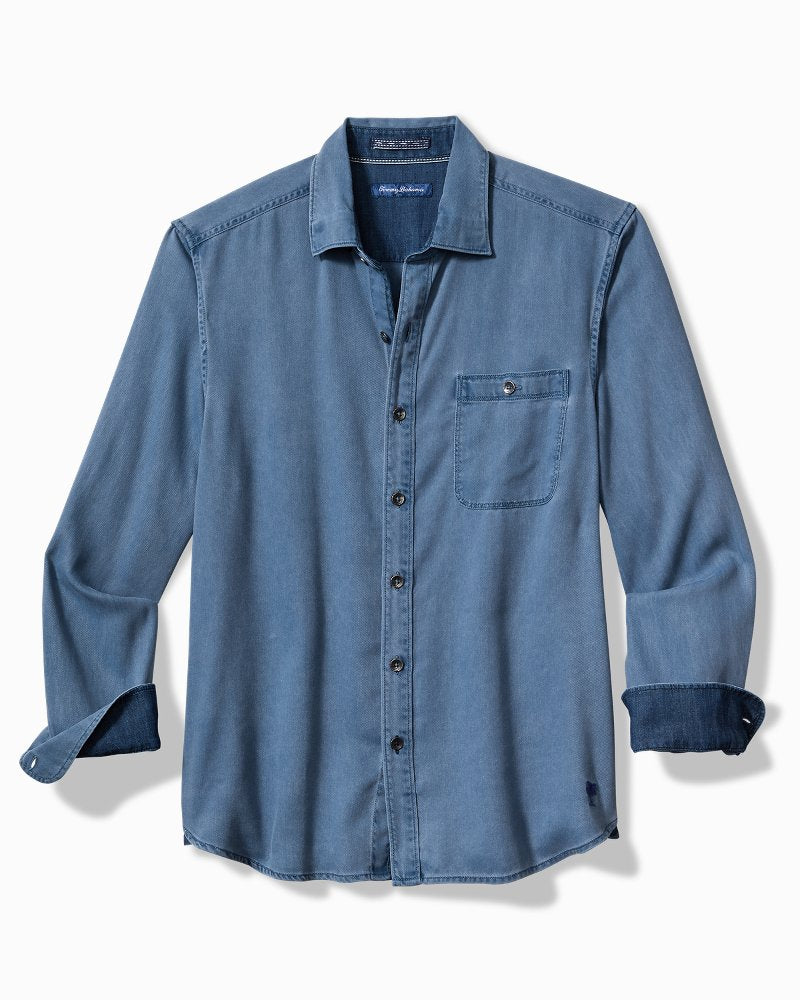 Tommy Bahama Classic - Ocean Wash Twill Long-Sleeve Shirt