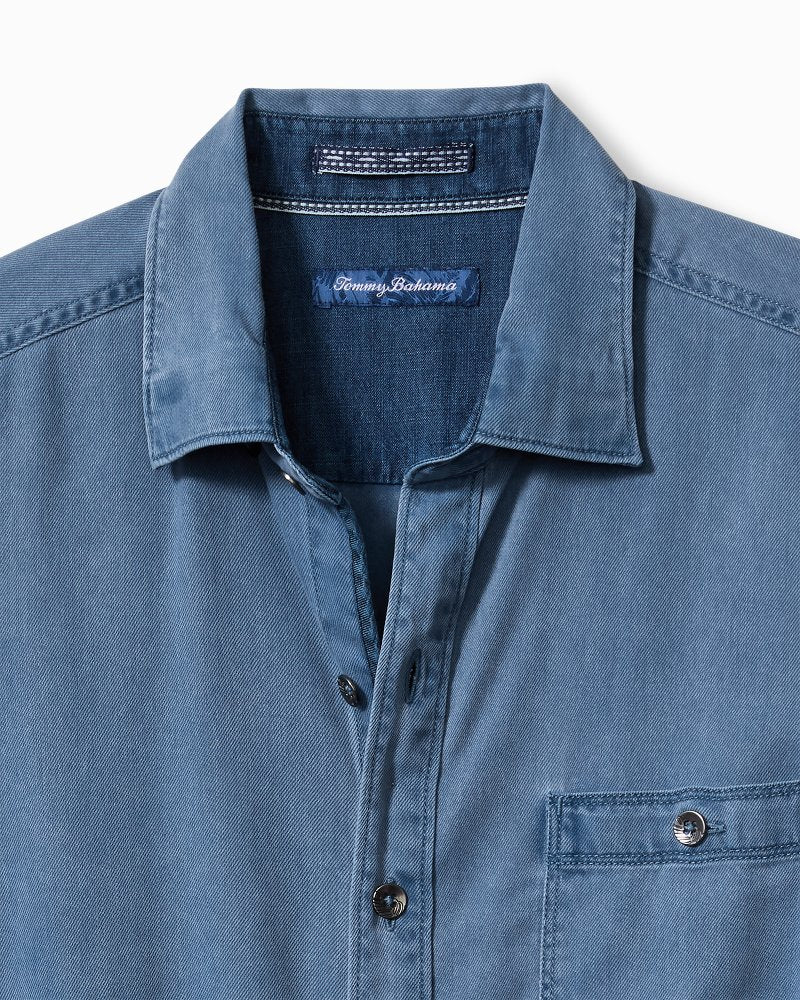Tommy Bahama Classic - Ocean Wash Twill Long-Sleeve Shirt
