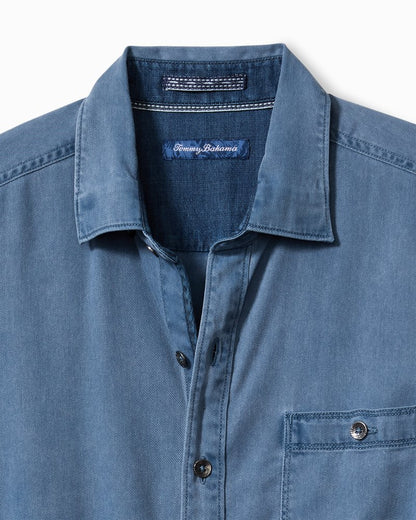 Tommy Bahama Classic - Ocean Wash Twill Long-Sleeve Shirt