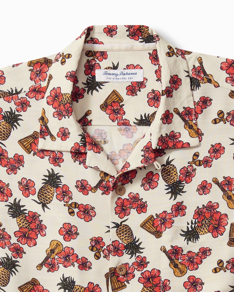 Tommy Bahama Great Value - Veracruz Cay Ukelele Blooms Short-Sleeve Shirt