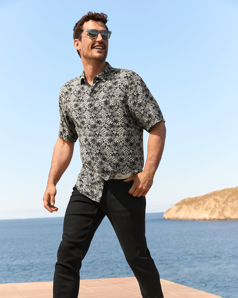 Tommy Bahama Hot Sale - Veracruz Cay Palm Cascade Short-Sleeve Shirt