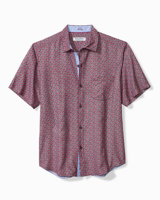 Tommy Bahama Signature - Coconut Point Beachcomber Geo IslandZone® Camp Shirt