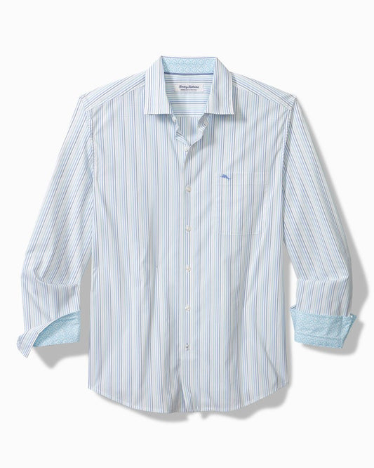 Tommy Bahama Classic - Sarasota Stretch Marina Stripe IslandZone® Shirt